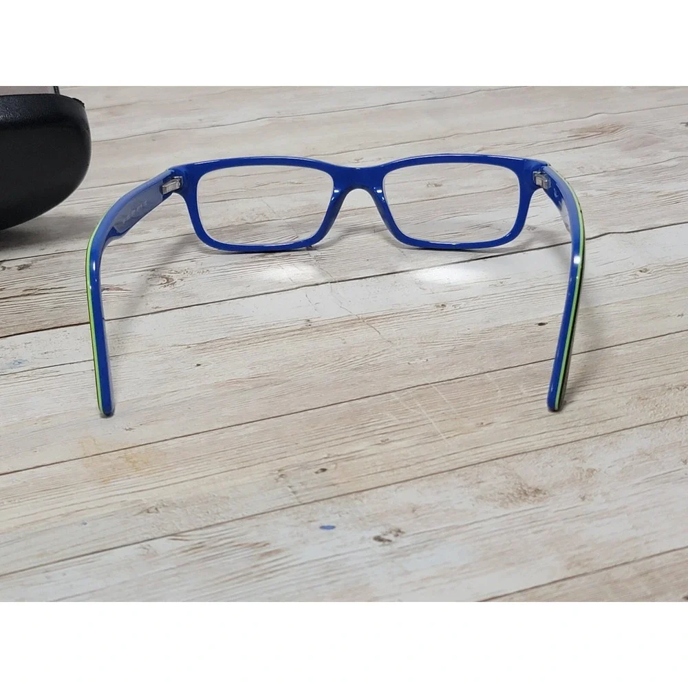 Ray-Ban RB1535 3600 Kids Eyeglasses Frames Black Blue 48-16-130 1132 w Hard Case